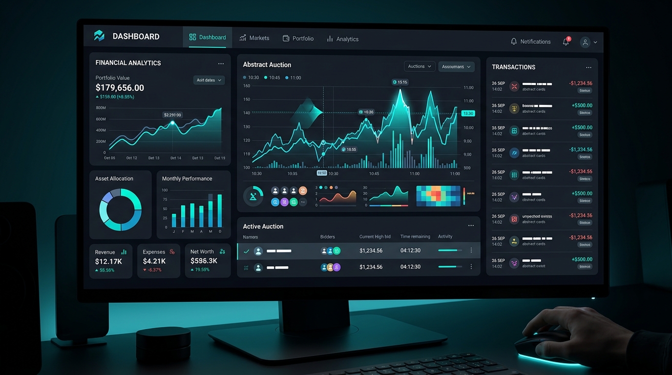 Fintech Platform Interface