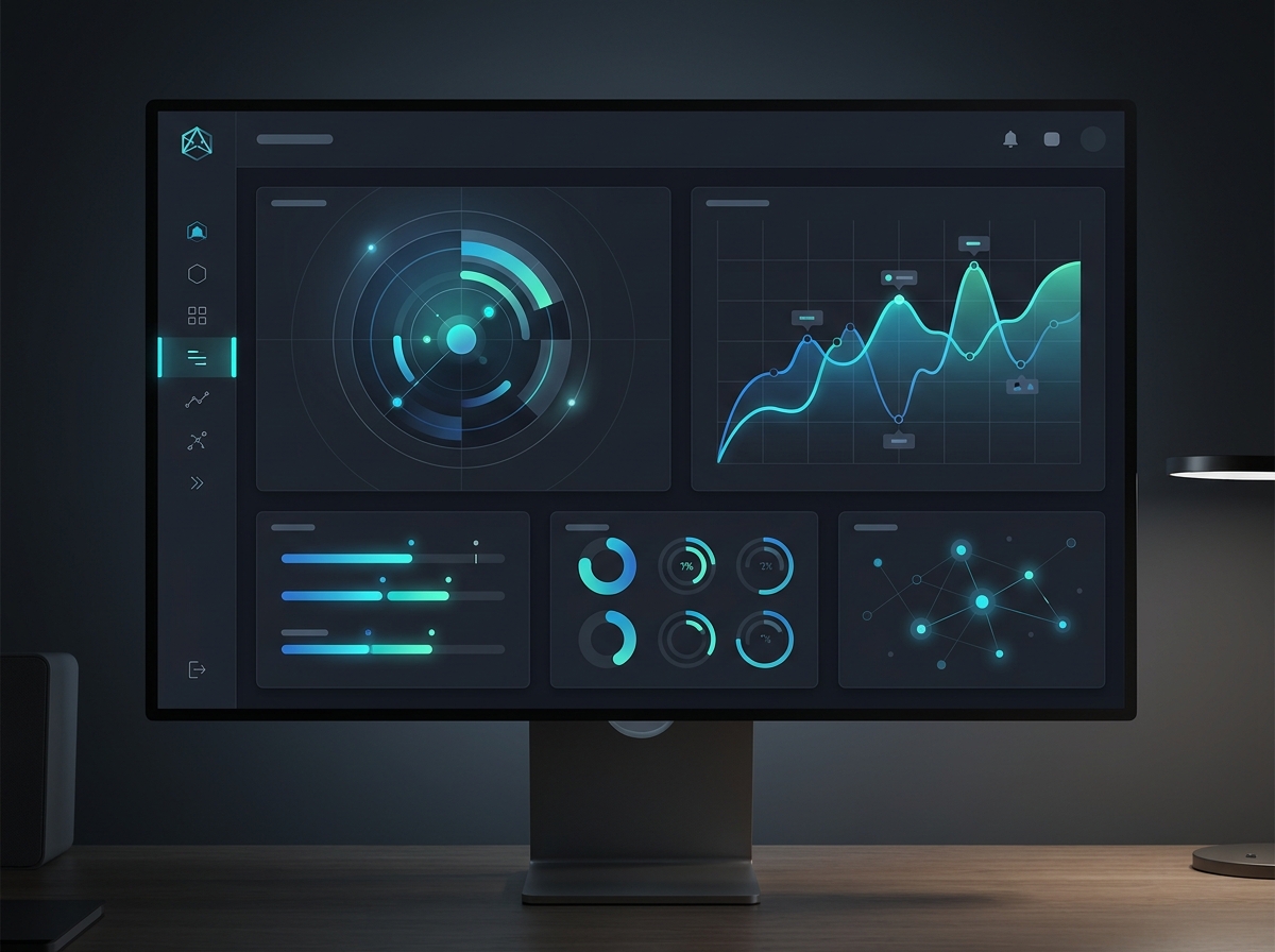 Digital Product Dashboard Interface